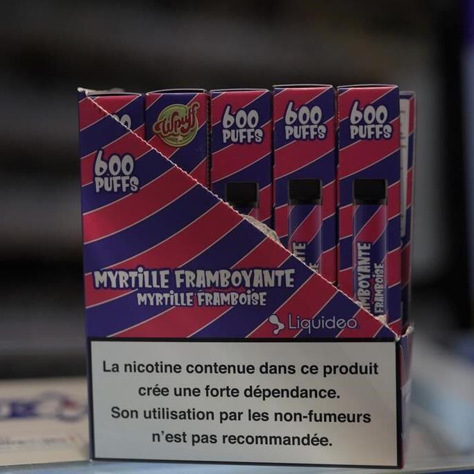 France's parliament considers a ban on single-use e-cigarettes